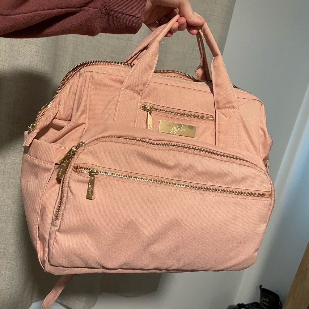 Jujube Pink Diaper Bag
